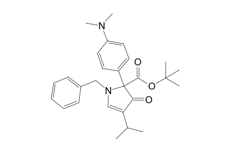 t-Butyl 1-benzyl-2-(4-dimethylaminophenyl)-4-isopropyl-2H-pyrrolin-3-one-2-carboxylate