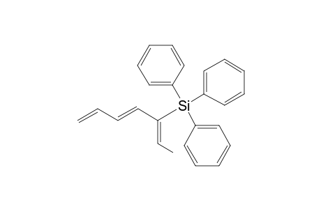 (3E,5Z)-5-Triphenylsilyl-1,3,5-heptatriene