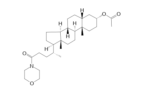 N-[O-(Acetyl)lithocholyl]morpholine