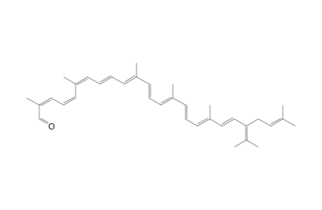 8'-Apo-.psi.,.psi.-carotenyl, 3,4-didehydro-2-(3-methyl-2-butenyl)-