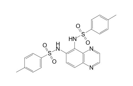 N,N'-(5,6-quinoxalinediyl)bis-p-toluenesulfonamide