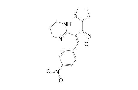 3-(2-Thienyl)-5-(4-nitrophenyl)-4-(pyrimidin-2-yl)isoxazole