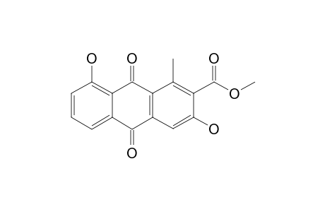 3,8-DIHYDROXY-1-METHYL-9,10-ANTHRAQUINONE-2-CARBOXYLIC-ACID-METHYLESTER