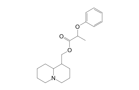 2-Phenoxypropionic acid, (octahydroquinolizin-1-yl)methyl ester