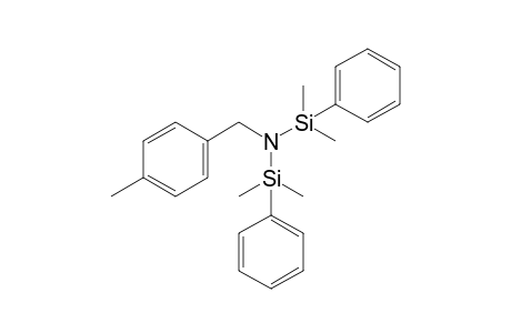 1,1,3,3-Tetramethyl-2-(4-methyl-benzyl)-1,3-diphenyl-disilazane