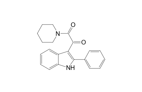 1-(2-phenyl-1H-indol-3-yl)-2-(1-piperidinyl)ethane-1,2-dione