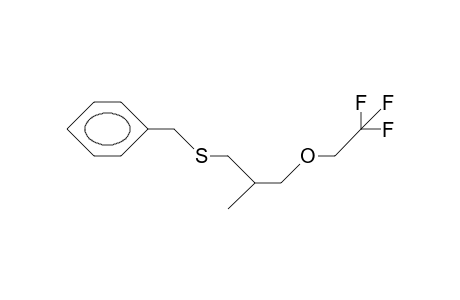 3-Benzylthio-2-methyl-propyl trifluoro-ethyl ether