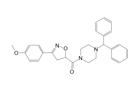 piperazine, 1-[[4,5-dihydro-3-(4-methoxyphenyl)-5-isoxazolyl]carbonyl]-4-(diphenylmethyl)-
