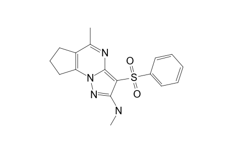 N,5-DIMETHYL-3-(PHENYLSULFONYL)-7,8-DIHYDRO-6-H-CYCLOPENTA-[E]-PYRAZOLO-[1.5-A]-PYRIMIDIN-2-AMINE
