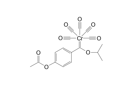 Pentacarbonyl (isopropoxy)p-acetoxybenzylidenechromium(0)