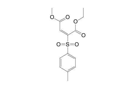 1-ETHYL-4-METHYL-(E)-2-(PARA-TOLUENESULFONYL)-ETHENE-1,2-DICARBOXYLATE;MAJOR-ISOMER
