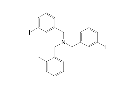 N,N-Bis(3-iodobenzyl)-N-(2-methylbenzyl)amine