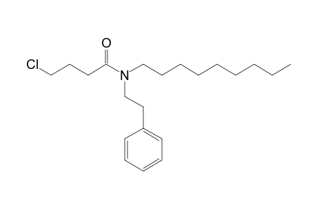 Butyramide, 4-chloro-N-(2-phenylethyl)-N-nonyl-