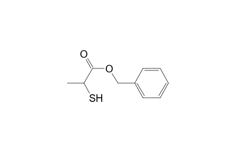 (phenylmethyl) 2-sulfanylpropanoate