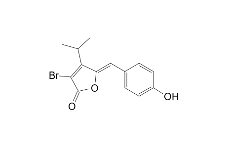 (Z)-5-(4-Hydroxybenzylidene)-3-bromo-4-isopropylfuran-2(5H)-one