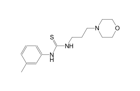 N-(3-methylphenyl)-N'-[3-(4-morpholinyl)propyl]thiourea