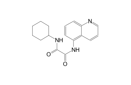 N~1~-cyclohexyl-N~2~-(5-quinolinyl)ethanediamide