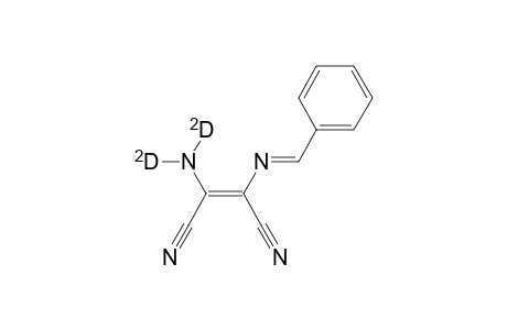Mixture of cis-1,2-dicyano-1-(amino-D1)-2-benzylideaminoethene andcis-1,2-D-cyano-1-(amino-D2)-2-benzylideneaminoethene