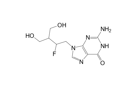 6H-Purin-6-one, 2-amino-9-[2-fluoro-4-hydroxy-3-(hydroxymethyl)butyl]-1,9-dihydro-