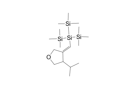 3-isopropyl-4-[tris(trimethylsilyl)silylmethylene]tetrahydrofuran