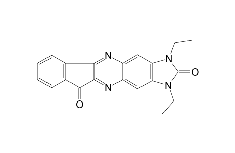 Imidazo[4,5-g]indeno[1,2-b]quinoxaline-2,10-dione, 1,3-dihydro-1,3-diethyl-