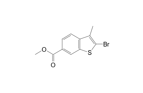 2-bromo-3-methylbenzo[b]thiophene-6-carboxylic acid, methyl ester