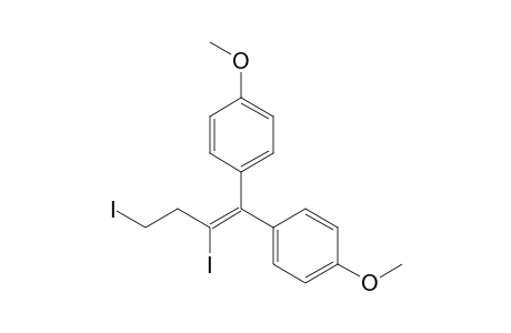 1-[2,4-bis(iodanyl)-1-(4-methoxyphenyl)but-1-enyl]-4-methoxy-benzene