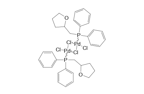 BIS-[(MY-CHLORO)-CHLORO-[DIPHENYL-(2-TETRAHYDROFURANYLMETHYL)-PHOSPHANE]-PALLADIUM-(2)]