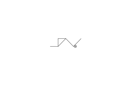 B,1-Dimethyl-cyclopropyl-carbinyl cation
