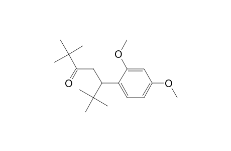 3-Heptanone, 5-(2,4-dimethoxyphenyl)-2,2,6,6-tetramethyl-