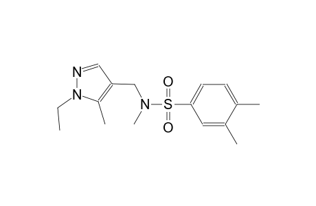 benzenesulfonamide, N-[(1-ethyl-5-methyl-1H-pyrazol-4-yl)methyl]-N,3,4-trimethyl-