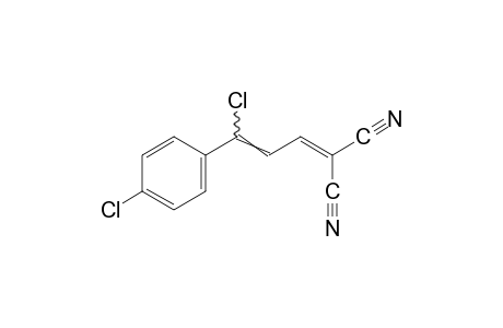 (p,gamma-dichlorocinnamylidene)malononitrile