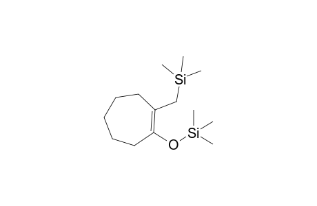 2-(Trimethylsilylmethyl)-1-trimethylsiloxycyclohept-1-ene