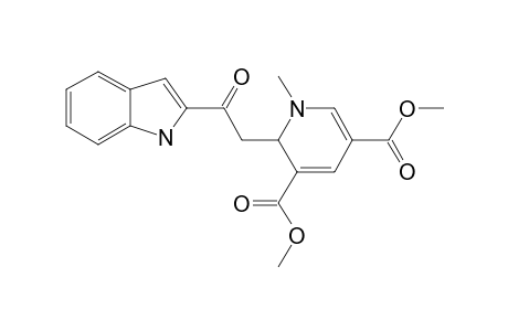 3,5-BIS-(METHOXYCARBONYL)-2-[(2-INDOLYLCARBONYL)-METHYL]-1-METHYL-1,2-DIHYDROPYRIDINE