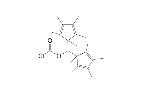 bis(1,2,3,4,5-Pentamethyl-2,4-cyclopentaden-1-yl)methyl-chloroformiateate