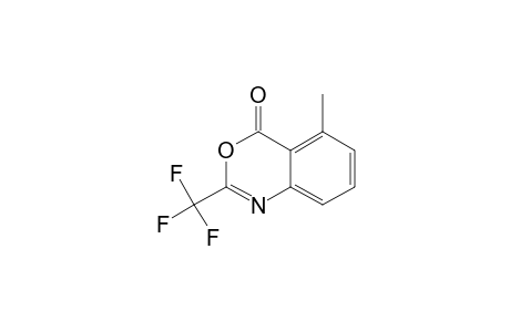 2-TRIFLUOROMETHYL-5-METHYL-4H-3,1-BENZOXAZIN-4-ONE