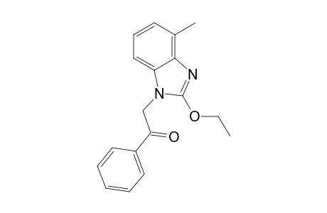 2-Ethoxy-4-methyl-1-phenacylbenzimidazole