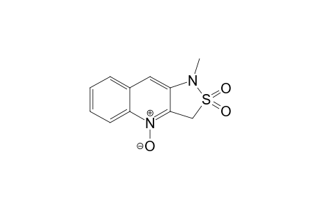 1-Methyl-1,3-dihydro-2-thia-1,4-diaza-cyclopenta[b]naphthalene 2,2,4-trioxide