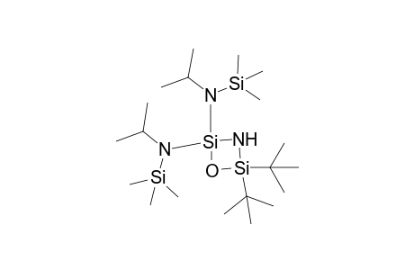 2,2-Di-tert-butyl-4,4-bis[isopropyl(trimethylsilyl)amino]-1-aza-3-oxa-2,4-disilacyclobutane