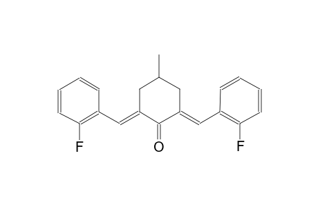(2E,6E)-2,6-bis(2-fluorobenzylidene)-4-methylcyclohexanone