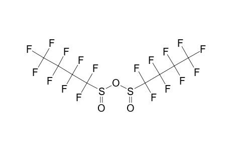 1-Butanesulfinic acid, 1,1,2,2,3,3,4,4,4-nonafluoro-, anhydride