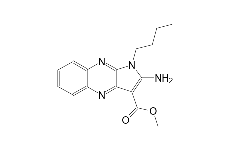 1H-pyrrolo[2,3-b]quinoxaline-3-carboxylic acid, 2-amino-1-butyl-, methyl ester