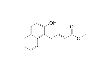Methyl (E)-4-(2-hydroxy-1-naphthyl)-2-butenoate
