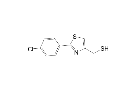 4-Thiazolemethanethiol, 2-(p-chlorophenyl)-