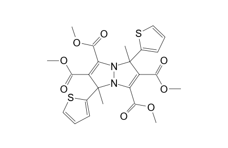 1,5-BIS-(2'-THIOPHENYL)-2,3,6,7-TETRAKIS-(CARBOMETHOXY)-1,5-DIMETHYL-PYRAZOLO-[1,2-A]-PYRAZOLE