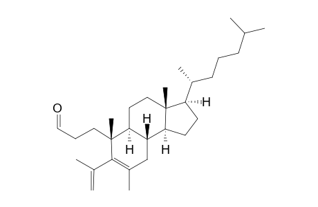 4,6-dimethyl-4-methlene-3,4-secocholes-5-en-3-al