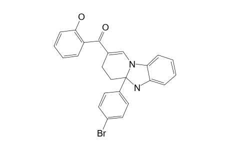 10A-(4-BROMOPHENYL)-1,2,10,10A-TETRAHYDROBENZO-[4,5]-IMIDAZO-[1,2-A]-PYRIDIN-3-YL-(2-HYDROXYPHENYL)-1-METHANONE