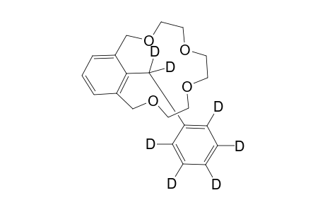 18-[dideuterio-(2,3,4,5,6-pentadeuteriophenyl)methyl]-3,6,9,12-tetraoxabicyclo[12.3.1]octadeca-1(18),14,16-triene