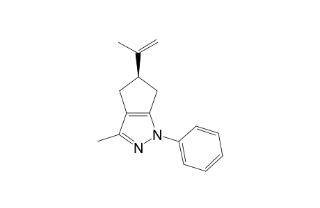 (5R)-3-methyl-1-phenyl-5-prop-1-en-2-yl-5,6-dihydro-4H-cyclopenta[c]pyrazole