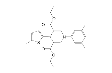 3,5-pyridinedicarboxylic acid, 1-(3,5-dimethylphenyl)-1,4-dihydro-4-(5-methyl-2-thienyl)-, diethyl ester